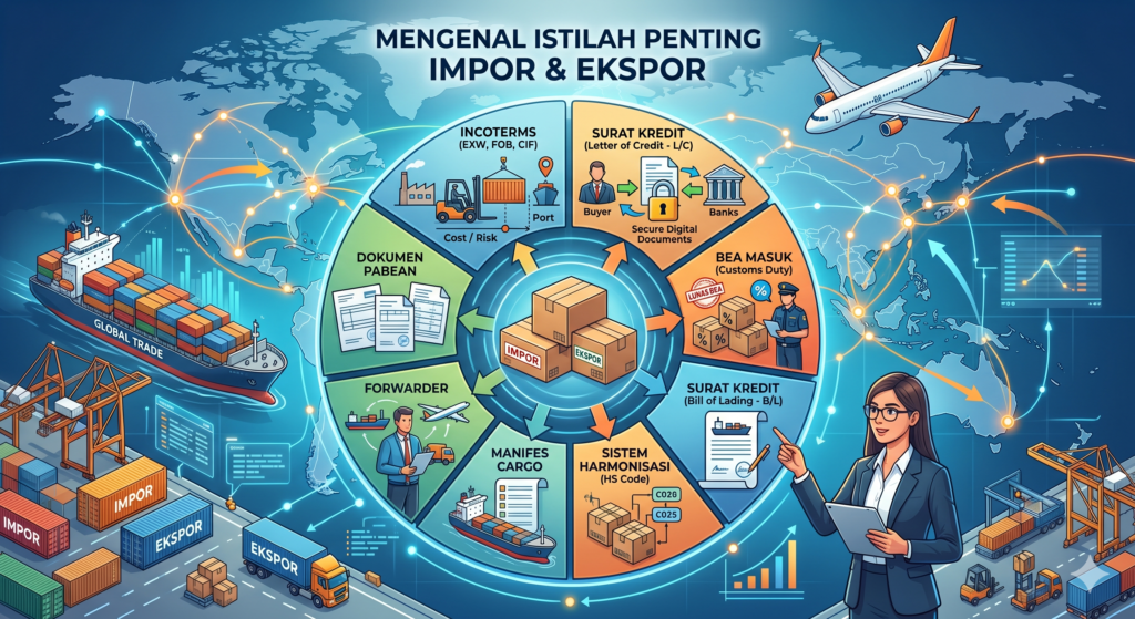 Ingin Kirim Barang Dari ATAU Ke luar Negeri? Pahami Dulu Istilah-Istilah Penting dalam Logistik Ini!