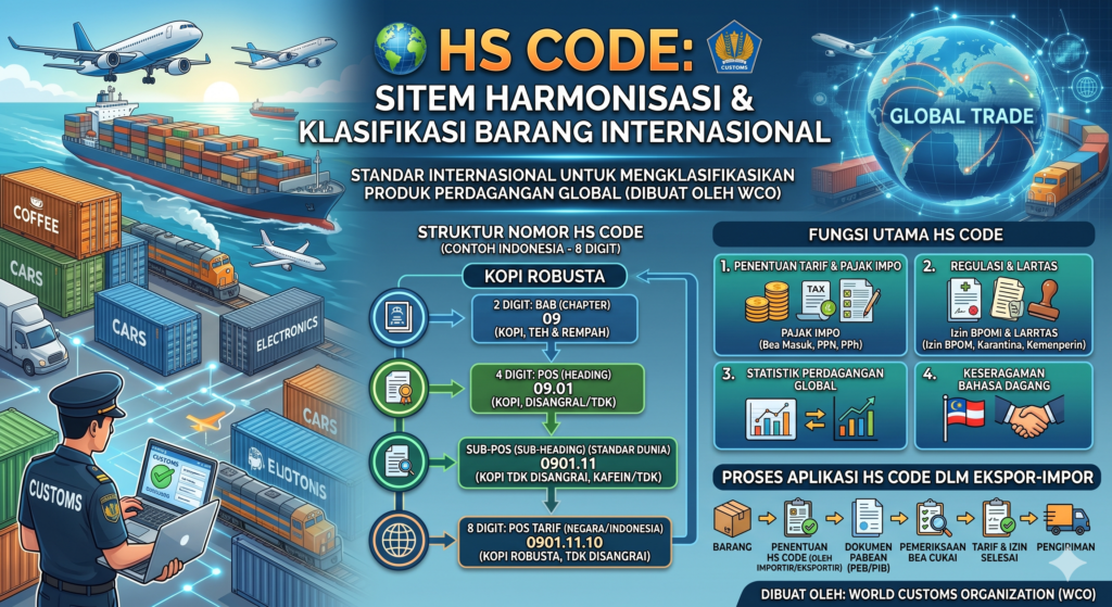 Mengenal HS Code: “KTP” Barang yang Wajib Diketahui Eksportir & Importir